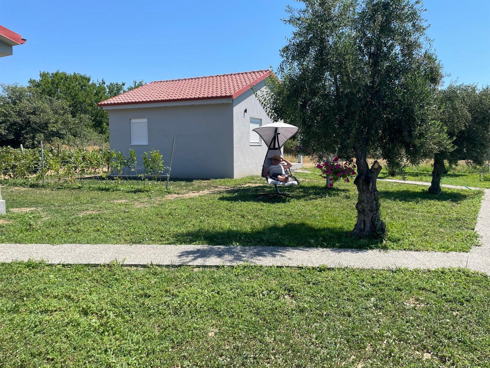 Ferienwohnung Ktima Mimoza Sykia Exterior foto